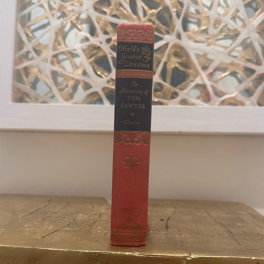 Antique Book-World’s Greatest Literature-‘The Adventures of Tom Sawyer' ~Clemens